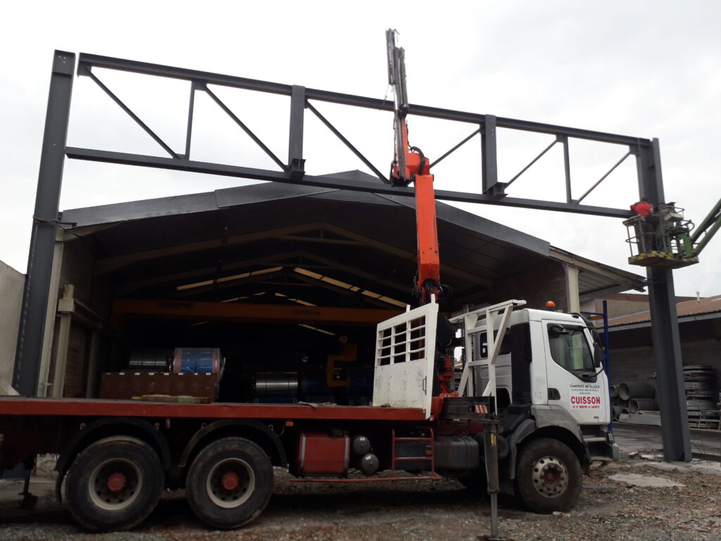 installation pour chemin de roulement